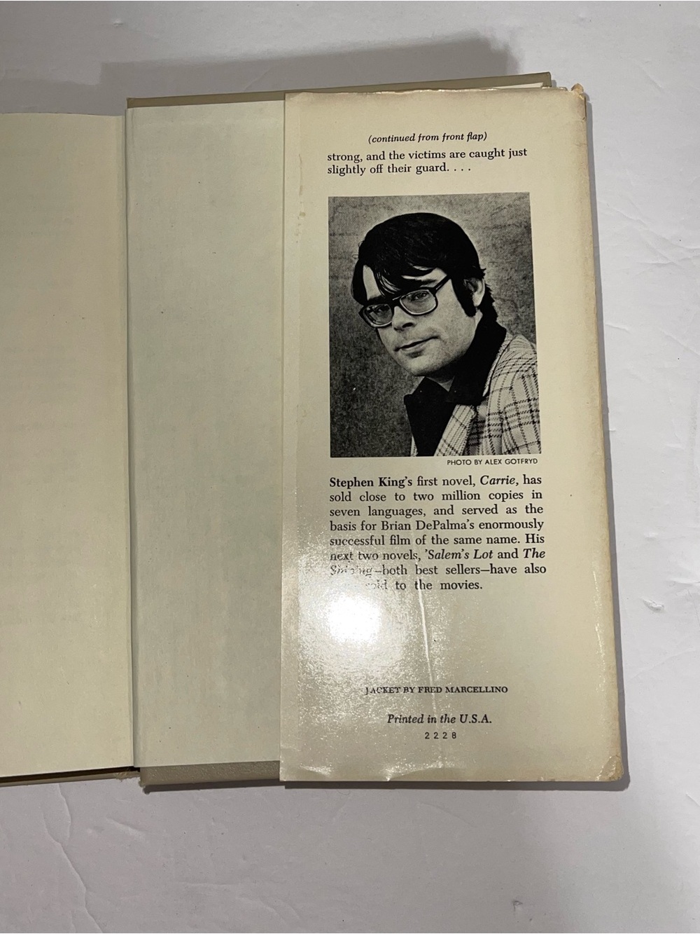 Stephen King Night Shift Hardcover with DJ Book Club Edition Vintage 1978 - Picture 6 of 9